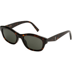 Saint Laurent SLM172 002 Γυναικεία Γυαλιά Ηλίου Τετράγωνα Κοκάλινα Ταρταρούγα με Μαύρο Φακό