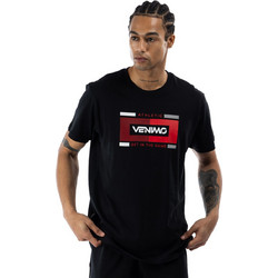 Venimo Ανδρικό Αθλητικό T-Shirt Μαύρο 126MSS-756-071