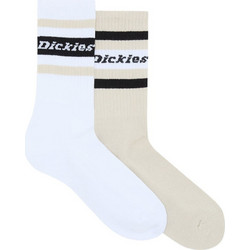 Dickies Genola Ανδρικές Κάλτσες Ψηλές με Σχέδια Τιρκουάζ Μπεζ 2Pack DK0A4XDK0ST1