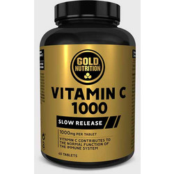 Gold Nutrition Vitamin C 1000mg 60 Ταμπλέτες