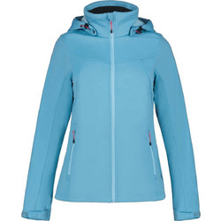 Icepeak Boise Γυναικείο Μπουφάν Softshell Μακρύ Αδιάβροχο Γαλάζιο 7-54974-694-315
