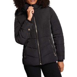 Morgan Γυναικείο Μπουφάν Χειμωνιάτικο Puffer Μακρύ Navy Μπλε 252-GITELA