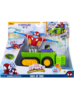 Jazwares Spidey & His Amazing Friends Team Up Tank Φιγούρα Δράσης για 3+ Ετών