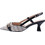 B-Soft Γόβες Slingback Δερμάτινες με Λεπτό Χαμηλό Τακούνι Μαύρες 152-3212-15