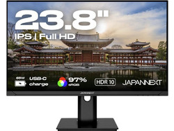 JAPANNEXT JN-IPS238FHDR-C65W-HSP IPS HDR Monitor 23.8" 1920x1080 FHD 75Hz 14ms