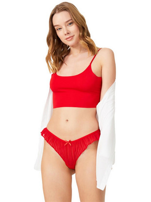 Cottonhill Γυναικείο Sexy String Κόκκινο CH6079