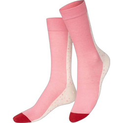Eat My Socks Cupcake Strawberry Ανδρικές Κάλτσες Ψηλές με Σχέδια Ροζ EMSNCRCUST