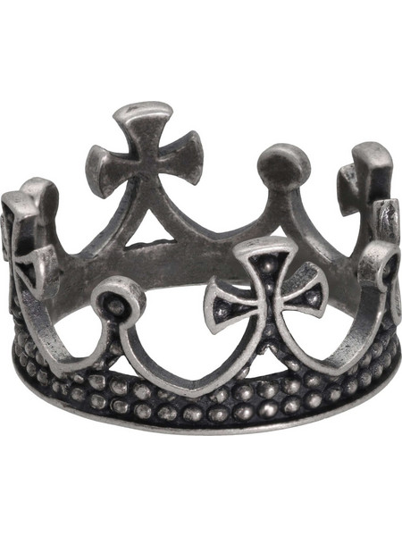 Emmanuela handcrafted for you Γυναικείο Δαχτυλίδι Κορώνα από Ασήμι 925 LU217RIWO