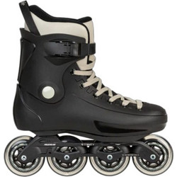 Playlife Powerslide Rave Black Trinity 80 Inline Αυξομειούμενα Rollers Ενηλίκων Μαύρα 19.88036143