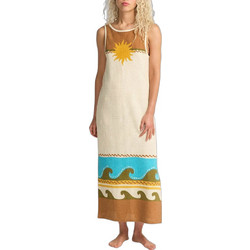 Billabong Midi Καλοκαιρινό Καθημερινό Φόρεμα Εκρού 24O601608-CFF