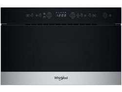 Whirlpool WMN574BXA Εντοιχιζόμενος Φούρνος Μικροκυμάτων με Grill 22lt Μαύρος