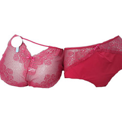 Cottonhill Γυναικείο Sexy Slip με Δαντέλα Κόκκινο CONSX19-4