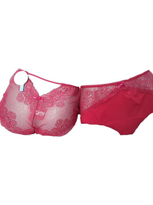 Cottonhill Γυναικείο Sexy Slip με Δαντέλα Κόκκινο CONSX19-4