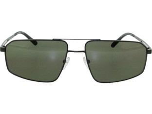 Emporio Armani EA2173 3001 Γυαλιά Ηλίου Aviator Μεταλλικά Μαύρα με Πράσινο Φακό