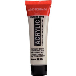 Royal Talens Amsterdam 290 Titanium Buff Deep Ακρυλικό Χρώμα Ζωγραφικής 20ml