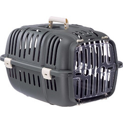 Ferplast Jet 20 Κλουβί Μεταφοράς Σκύλου 57x37x33cm Γκρι Λευκό