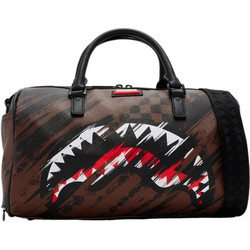 Sprayground Smeared Grunge Mini D8966 Σακ Βουαγιάζ Καφέ