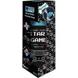 Must Spray Start Game Παιδικό Παγούρι Ανοξείδωτο Μαύρο 600ml
