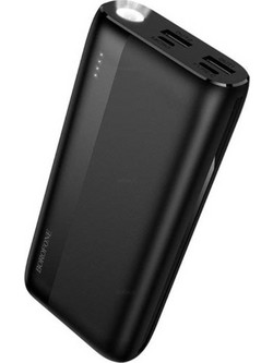 Borofone BJ86 Power Bank 20000mAh 10W με Θύρα USB-A & 2 Θύρες USB-C Black