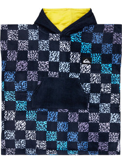 Quiksilver Παιδικό Πόντσο Θαλάσσης Μαύρο 71x105cm AQBAA03033-KTP6