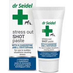 Dr Seidel Stress Out Shot Συμπλήρωμα Διατροφής Σκύλου & Γάτας για Διαχείριση Άγχους & Στρες σε Πάστα 30gr