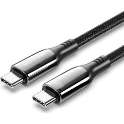 Vention CTYBAV Braided USB-C to USB-C 1.2m Black