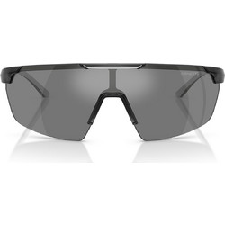 Arnette AN4369 30406G Ανδρικά Γυαλιά Ηλίου Μάσκα Κοκάλινα Μαύρα με Μαύρο Φακό