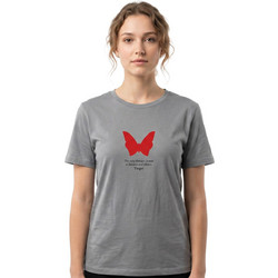 Target Γυναικείο Αθλητικό T-Shirt Ανθρακί S26-65700-60