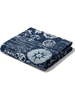 Borea Nautical Πετσέτα Θαλάσσης Microfiber Μπλε 90x180cm 041506097261