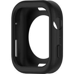 Hurtel Silicone Θήκη Σιλικόνης για Apple Watch 4 / 5 / 6 / SE 44mm Μαύρη