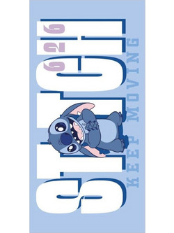 Cerda Stitch Παιδική Πετσέτα Θαλάσσης Microfiber Γαλάζια 90x180cm 2200010837