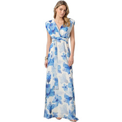 Passager Maxi Καλοκαιρινό Φόρεμα για Γάμο / Βάπτιση Floral Λευκό 71053