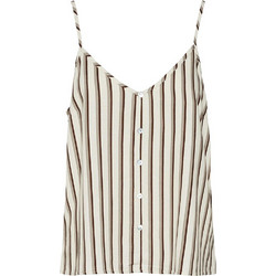 Vero Moda Γυναικείο Καλοκαιρινό Top Εκρού T10303690