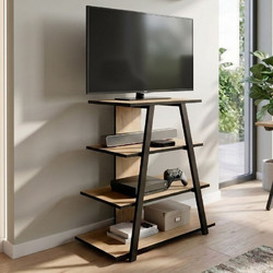 Megapap Έπιπλο Τηλεόρασης Μοριοσανίδα Oak Μ70.4xΠ54xΥ80cm Lyno GP037-0306,2