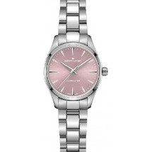 Hamilton Jazzmaster Γυναικείο Ρολόι με Ασημί Μεταλλικό Μπρασελέ H32301171