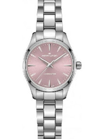 Hamilton Jazzmaster Γυναικείο Ρολόι με Ασημί Μεταλλικό Μπρασελέ H32301171