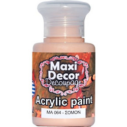 Maxi Decor 064 Salmon Pink Ακρυλικό Χρώμα Ζωγραφικής 60ml