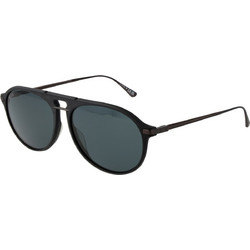 Web WE0345 02D Ανδρικά Γυαλιά Ηλίου Aviator Κοκάλινα Μαύρα με Μπλε Φακό