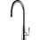 Gessi Proton 17153-031 Μπαταρία Κουζίνας Πάγκου Διπλής Παροχής Ανάμεικτη με Ντουζ Inox