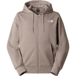 The North Face Ανδρική Ζακέτα Φούτερ με Κουκούλα και Φερμουάρ Μπεζ NF0A8GQ72MB