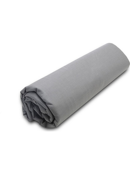Palatex Σεντόνι Διπλό με Λάστιχο 150x200+20 Baseline 19 Dark Grey