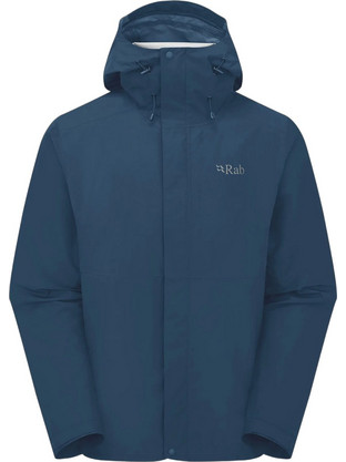 Rab Ανδρικό Μπουφάν Χειμωνιάτικο Softshell Αντιανεμικό Πετρόλ QWI-06-TMB