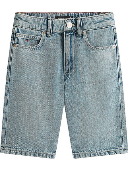 Tommy Hilfiger Παιδική Βερμούδα Τζιν Μπλε KB0KB10237-1CF