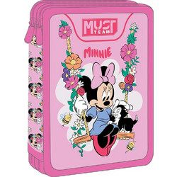 Must Minnie Mouse Κασετίνα Γεμάτη με 2 Θήκες Ροζ 565994