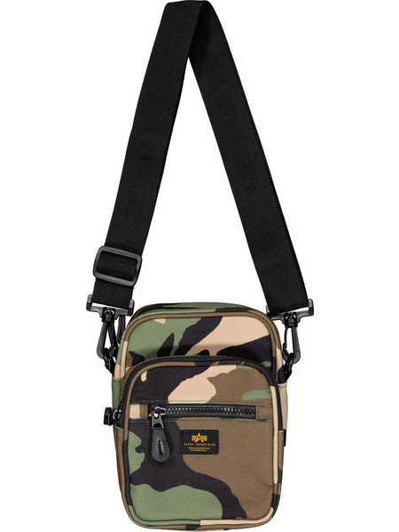 Alpha Industries Ανδρική Τσάντα Ώμου / Χιαστί Χακί 156941-408