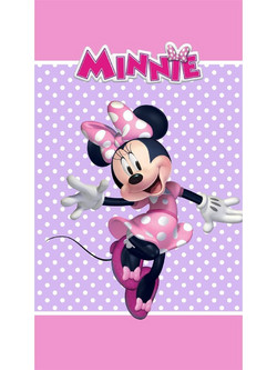 Dimcol Minnie 180 Παιδική Πετσέτα Θαλάσσης Ροζ 70x140cm