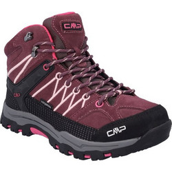 CMP Rigel Mid Παιδικά Μποτάκια Χιονιού Μπορντό Μωβ Suede 3Q12944J-35UD