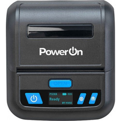 PowerOn MTP-03 Θερμικός Εκτυπωτής Αποδείξεων Φορητός Bluetooth / Wi-Fi / USB