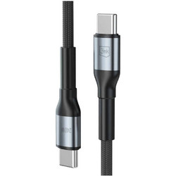 3mk Braided USB-C to USB-C 240W 2m Black 5903108680233