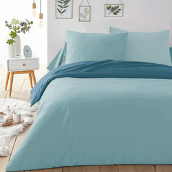 Isadore Lorraine Σετ Σεντόνια Υπέρδιπλα 240x260 Love your bed Πετρόλ Βεραμάν